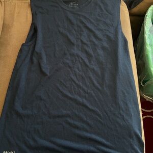 Nike Navy Blue Dri-FIT Men’s Sleeveless Tank Top